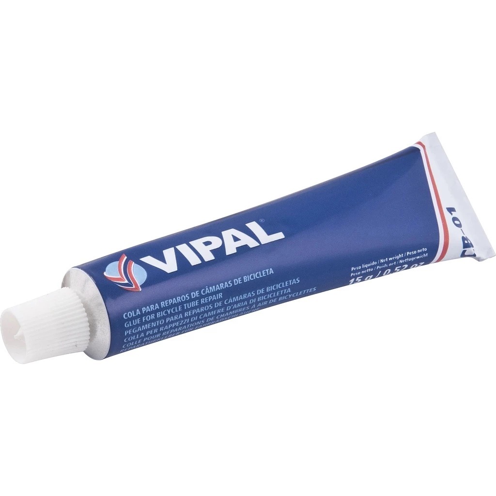Cola Cimento Vulcanizante A Frio Bicicleta Bv-02 Bisnaga 18grs - Vipal