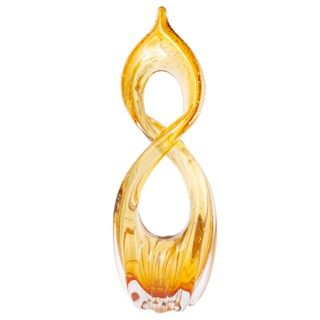 Vaso De Vidro Murano Gota Escultura Decorativo Aparador Linha Veneza em Oferta na Shopee