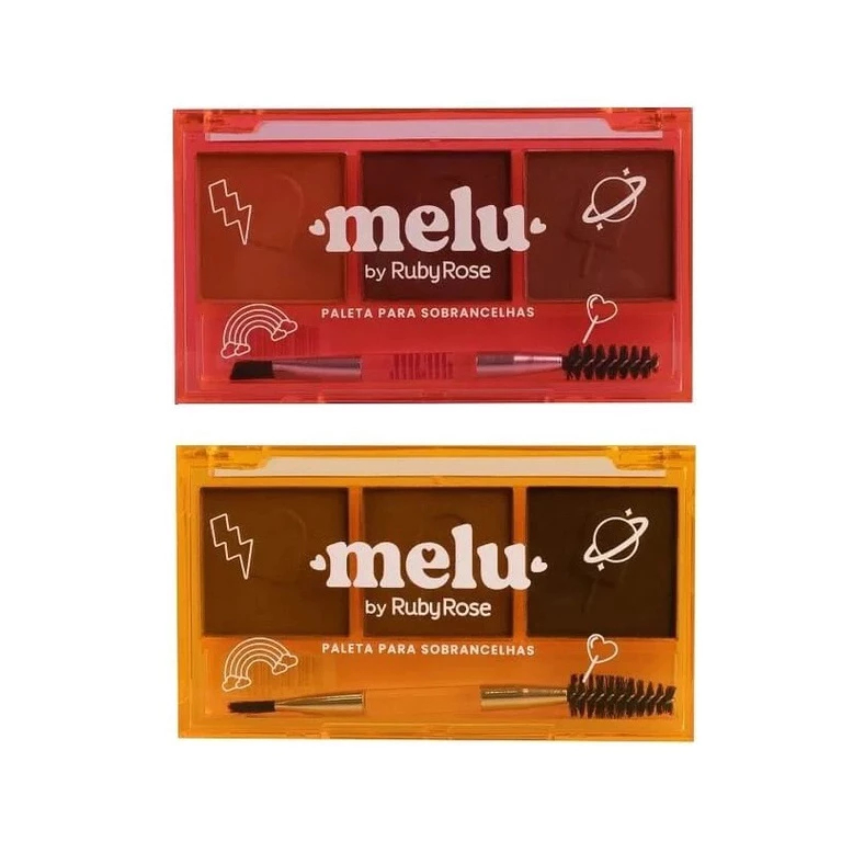 Paleta de Sombras para Sobrancelhas Melu By Ruby Rose