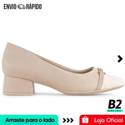 Scarpin Comfortflex Fivela Feminino 100% Original Com Nota Fiscal e Garantia