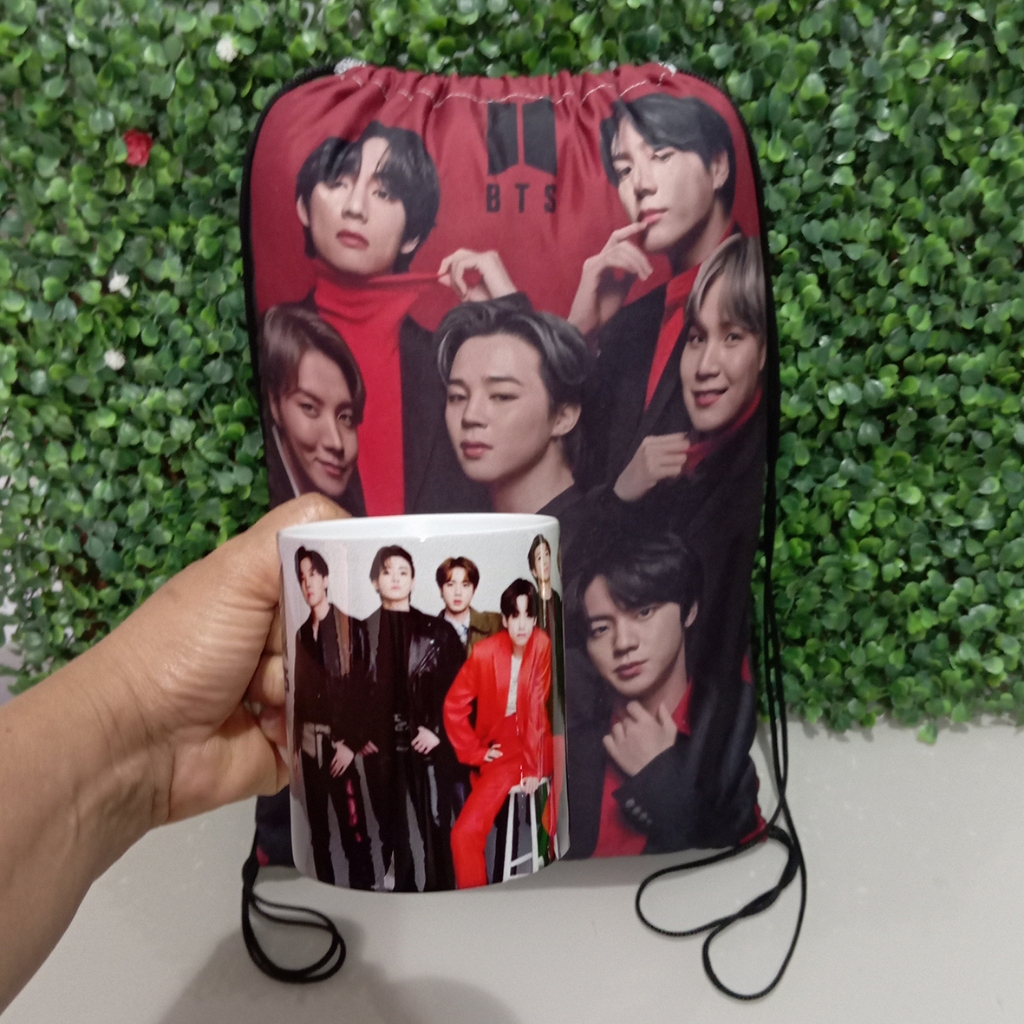 Mochilinha personalizada BTS