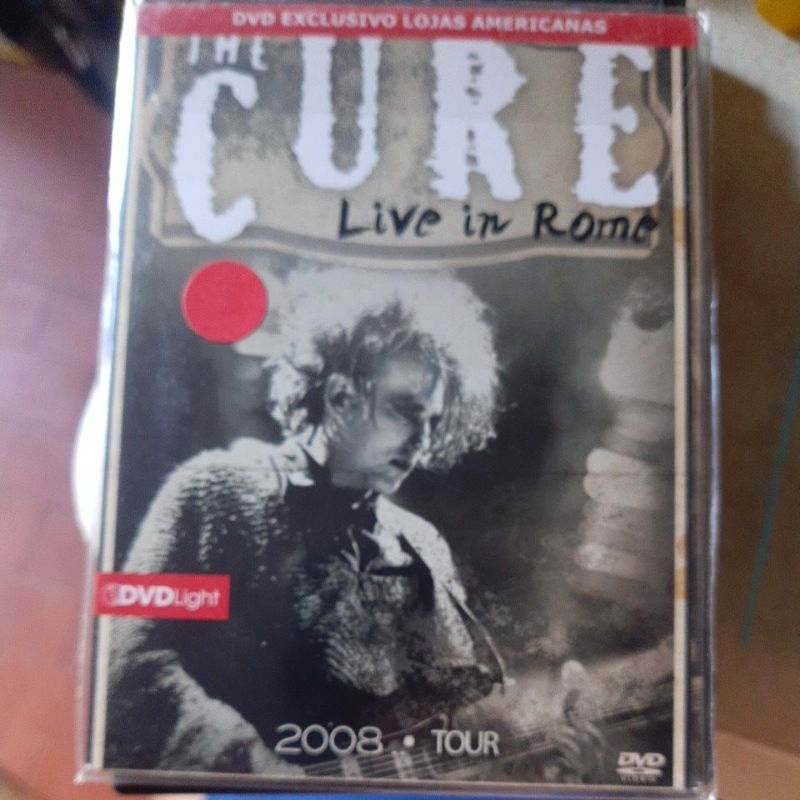 dvd the cure live in Rome 2008 tour  *
