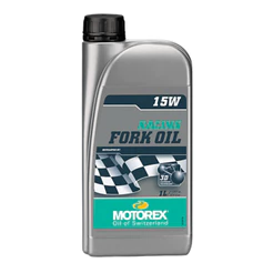 Oleo de Suspensao Motorex Racing Fork Oil 15W 3D Response Baixo Atrito Estabilidade Termica