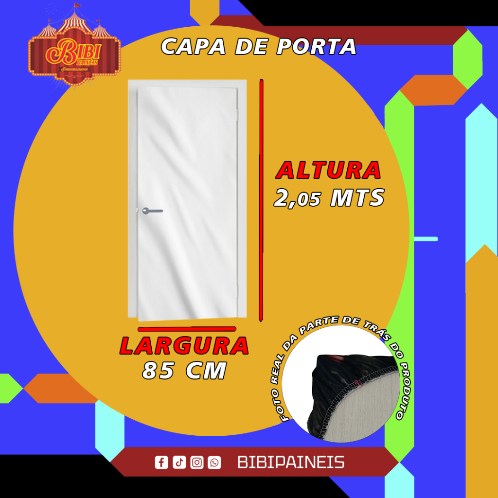 Capa De Porta Em Tecido Sublimado Tema Feliz Ano Novo Estampa Taças Brinde Decoração Festiva Reveiilon Festas Fim de Ano