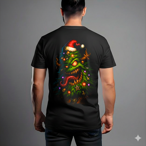 Camiseta Masculina Natal Natalina Diversas estampas em alta qualidade malha premium 100% Algodão Black Friday 2025