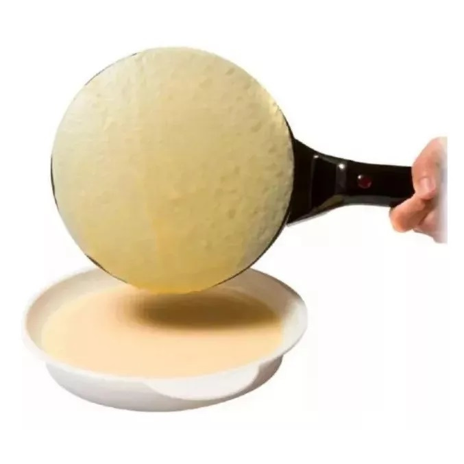 Panquequeira Elétrica Top Premium Maquina de Panqueca Antiaderente Electro