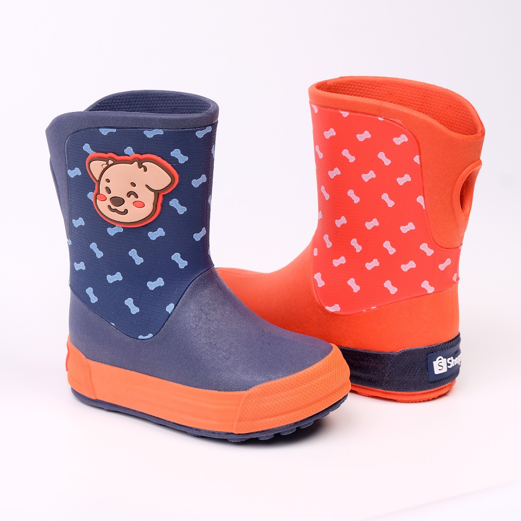 Galocha Infantil Shopito Oficial Plugt Impermeável Solado Antiderrapante Leve Confortável Chuva em Oferta na Shopee