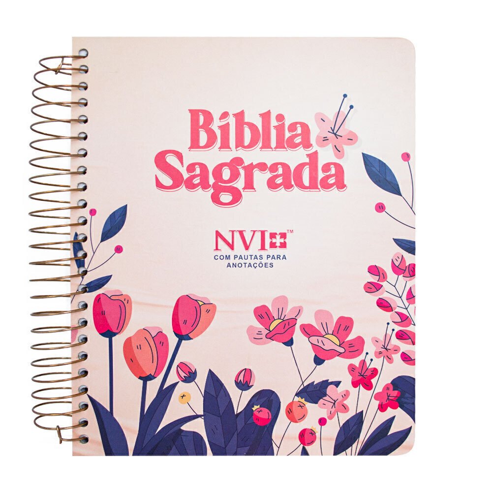 Bíblia Para Anotações - Nvi - Floral Cartoon em Oferta na Shopee