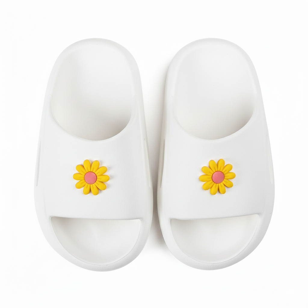 Chinelo Infantil E Bebe Calce Facil Slide Florzinha Feminino Meninas 21ao34