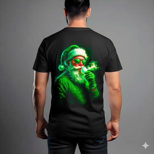 Camiseta Masculina Natal 2025 Natalina Diversas estampas em alta qualidade malha premium 100% Algodão Black Friday 2025