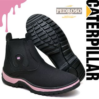Bota Feminina  Botinha Estilo Texana Calce Facil Sola Borracha em Oferta na Shopee