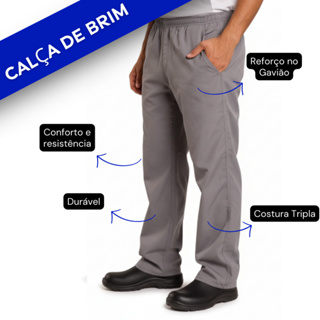 CALÇA DE BRIM PESADO MASCULINA – A MAIS RESISTENTE DA SHOPEE em Oferta na Shopee