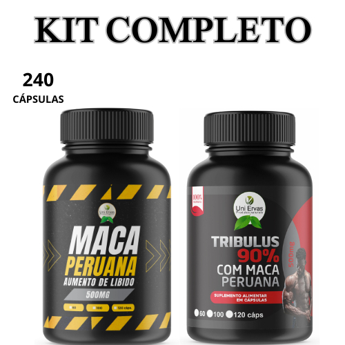 KIT 2 potes 240 Cápsulas 500mg