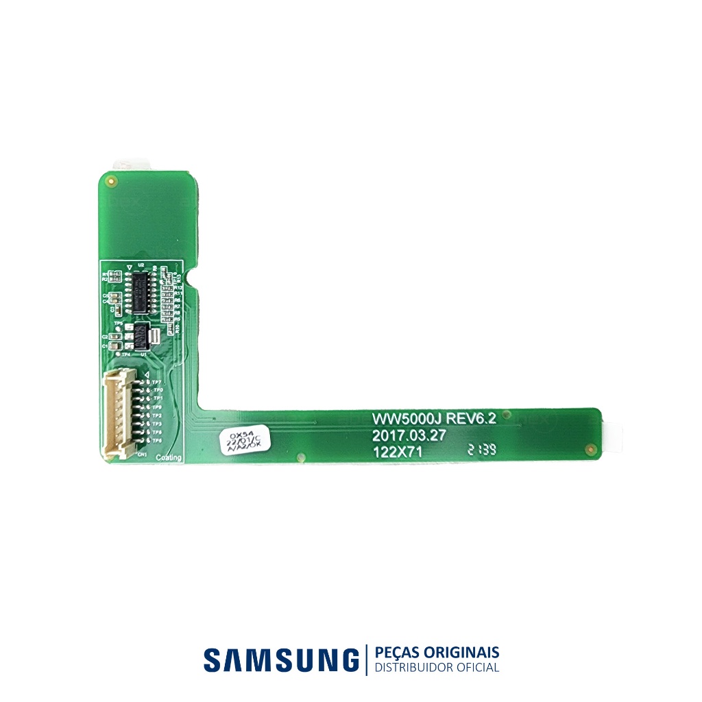 Placa Auxiliar Display Lava e Seca Samsung WD10J WD11J WD90J DC93-00540A Original