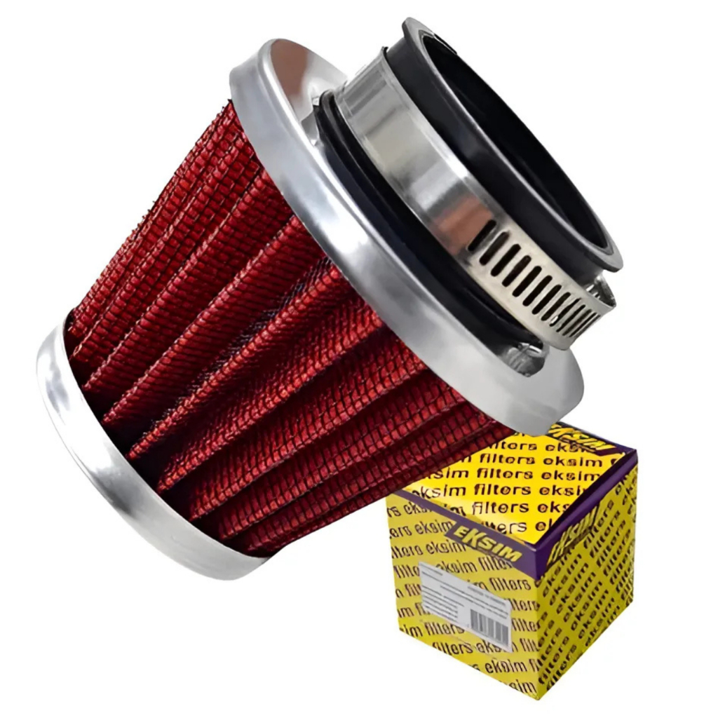 Filtro de Ar Esportivo Cônico Honda Cg 125 150 160 Fan Titan Yamaha Ybr 125 Factor Fazer 150 45mm Eksim