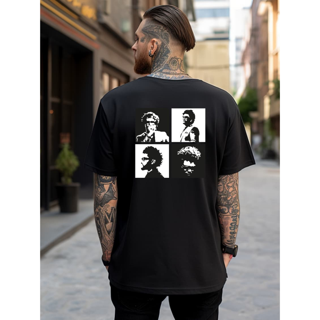CAMISETA OVERSIZED THE WEEKND UNISEXX OVERSIZED CANTOR PERSONALIZADA CAMISA BLUSAO ACADEMIA THE WEEKND ALTA QUALIDADE