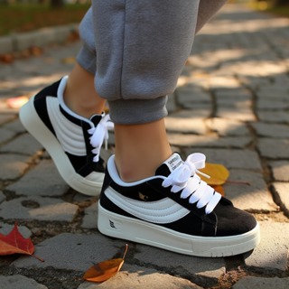 Tênis Feminino Plataforma Sola Alta Delicado Confortável em Oferta na Shopee