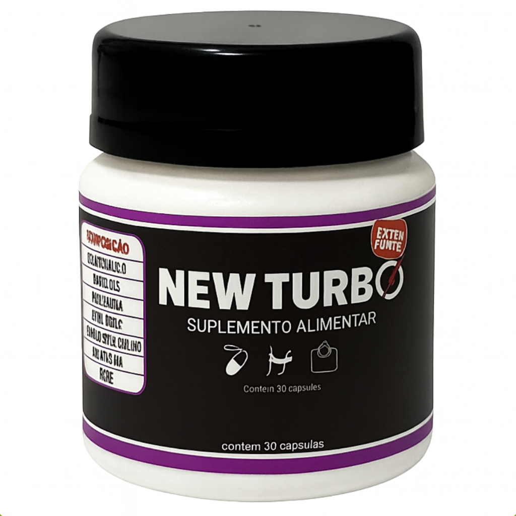 Lançamento New Turbo Extra Forte, 30 capsula, Original.
