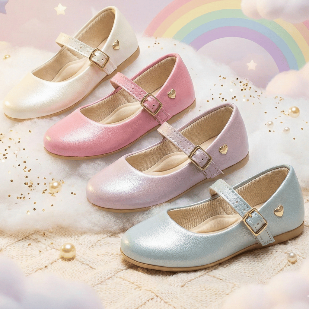 Sapatilha Infantil Feminina 8 Cores Diferentes Verão 20 ao 27 Casual Festa Batizado Casamento