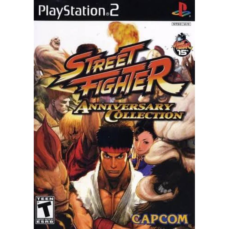 Street Fighter anniversary collection play2