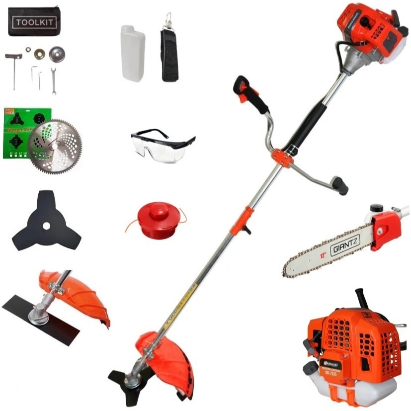 Roçadeira Profissional 75 Cilindradas Multifuncional  6x1 a Gasolina - 3.5 hp Motopoda 35cm em Oferta na Shopee