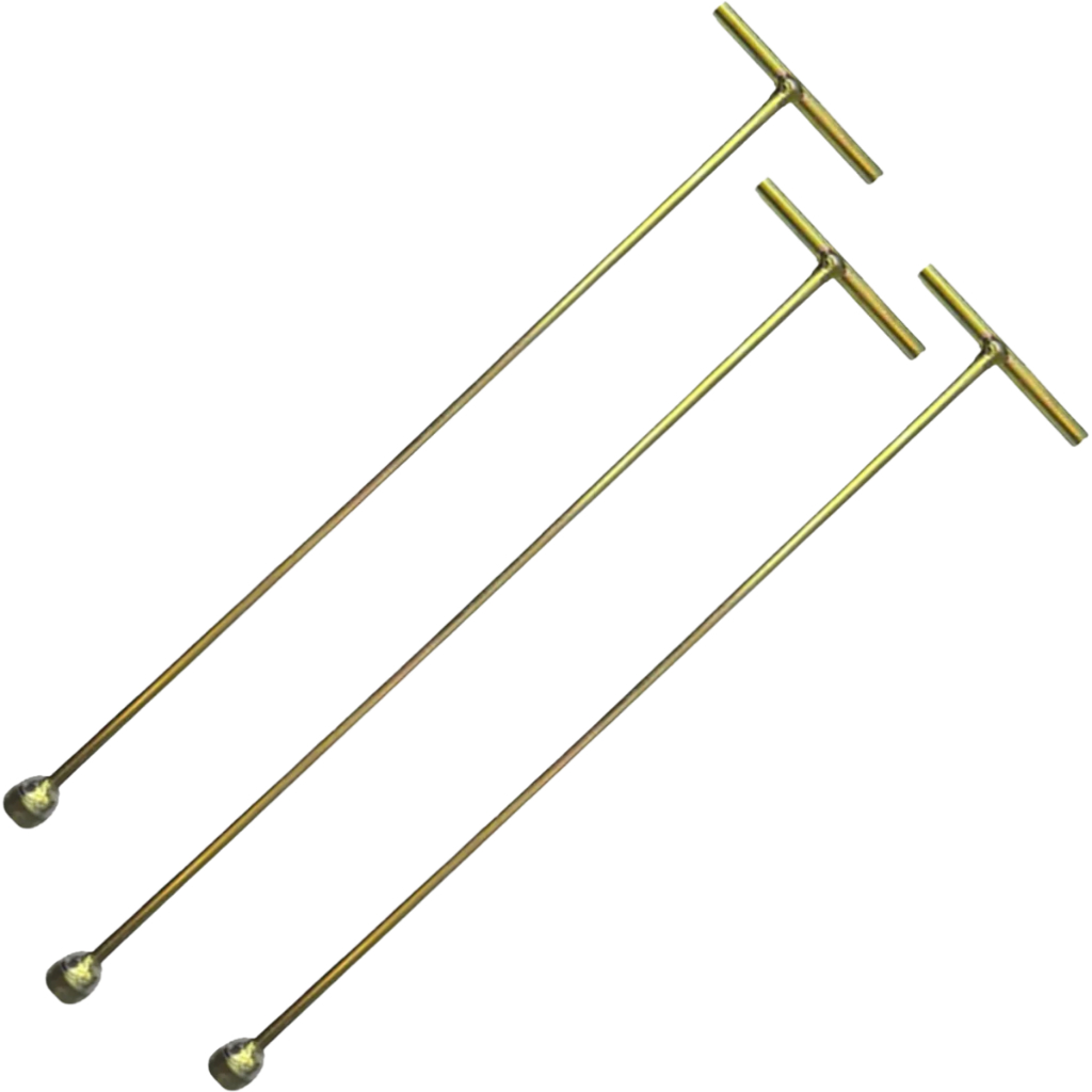 Kit 3 Chave T 10mm Longa 62cm Para Remover Agitador Lavadora Eletrolux