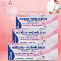POMADA ASSADURA KIT 3 UN NISTATINA+ÓXIDO DE ZINCO 60G