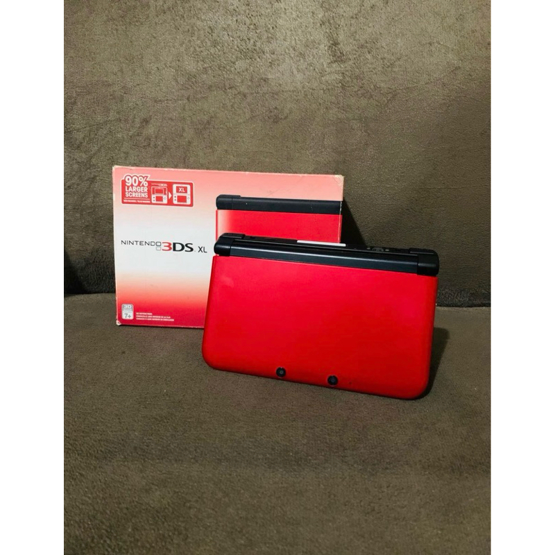 Nintendo 3DS XL vermelho desbloqueado perfeito