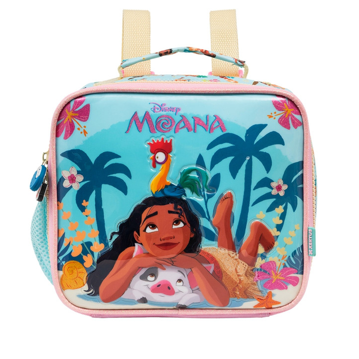 Lancheira Merendeira Escolar Térmica Infantil Menina Princesa Moana Original Disney em Oferta na Shopee
