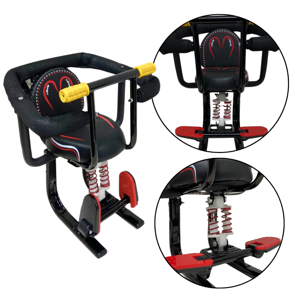 Cadeirinha Até 25 Kg Com Suspensão Aprimorada Para Scoter em Oferta na Shopee