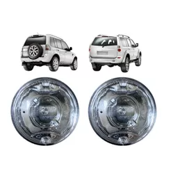 Par Lanterna Traseira da Pajero Sport TR4 Redonda 70mm IAM85270226-2 Lanterna Mitsubishi