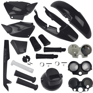 Kit Renovação 17 Peças Plástico Carenagem CG 125 Titan 2000 2001 2002 2003 2004 2005 Fan 2005 2006 2007 2008 Preto em Oferta na Shopee