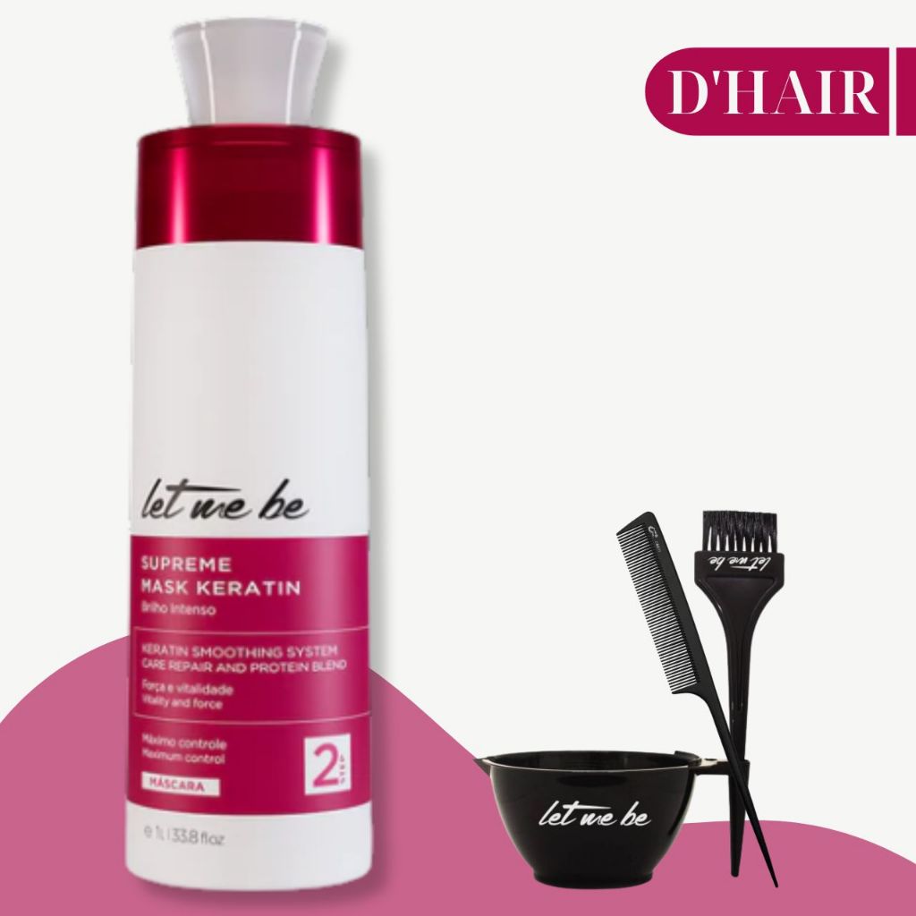 Passo 2 Progressiva Let Me Be Mask Keratin Supreme Liss Control 1L
