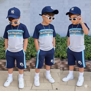 Conjunto de Menino Infantil Dry Fit Casusal Leve E Confortavel Kit Short E Camisa em Oferta na Shopee