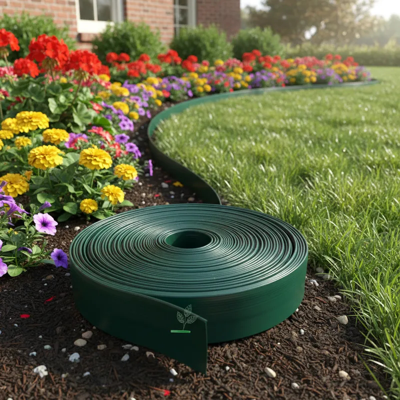 Limitador Separador Divisor De Grama Jardim Altura 8, 11 ou 12cm 50m Com Borda Gold Plant