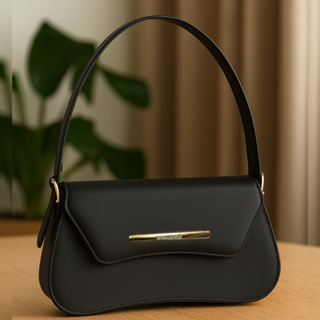 Bolsa Feminina Baguete de Ombro Bag Pequena Blogueira Elegante Lançamento em Oferta na Shopee