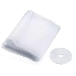 Tela Proteção Para Porta Janela Resistente 1,50 X 1,30m Branco Poeira Sujeiras
