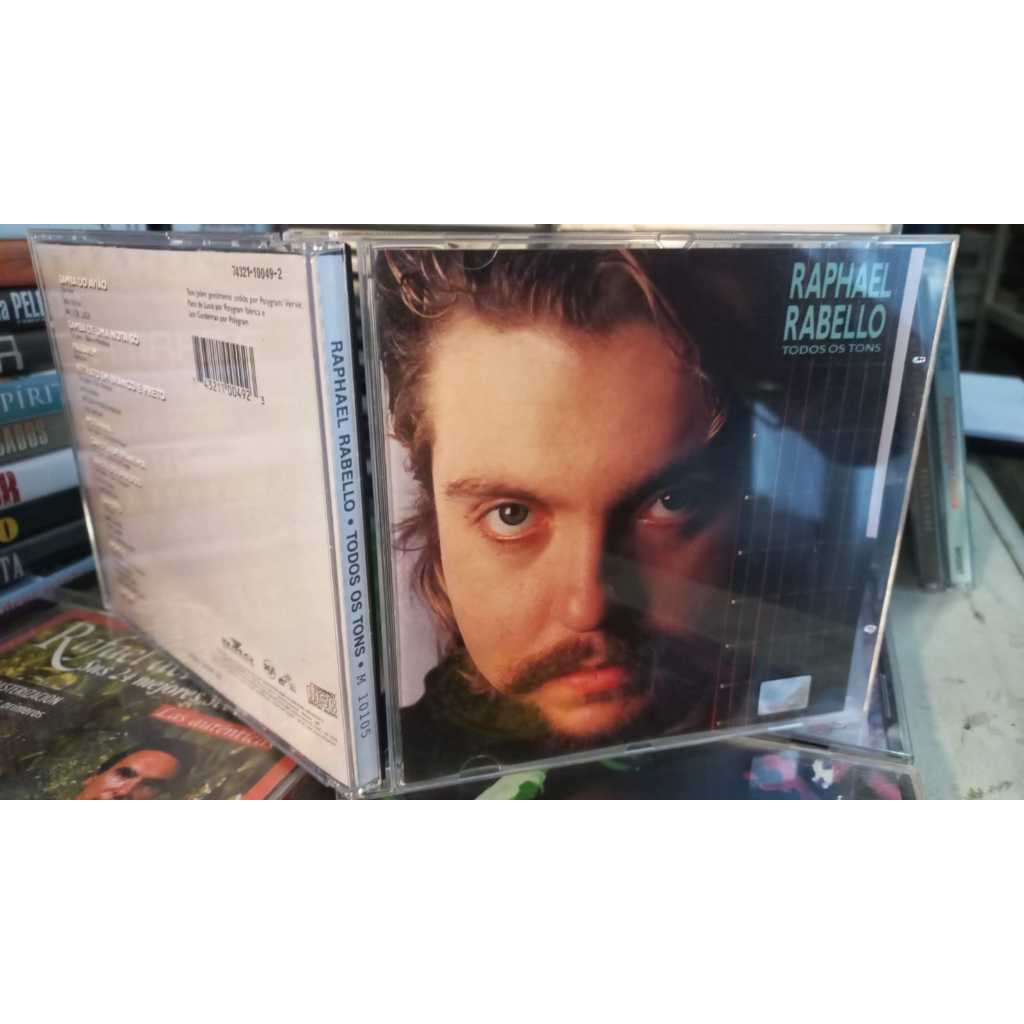 Cd Raphael Rabello - Todos os Tons (1992) Tom Jobim Luiz Avelar leo gandelman paulo moura nico assumpção morelelembaum