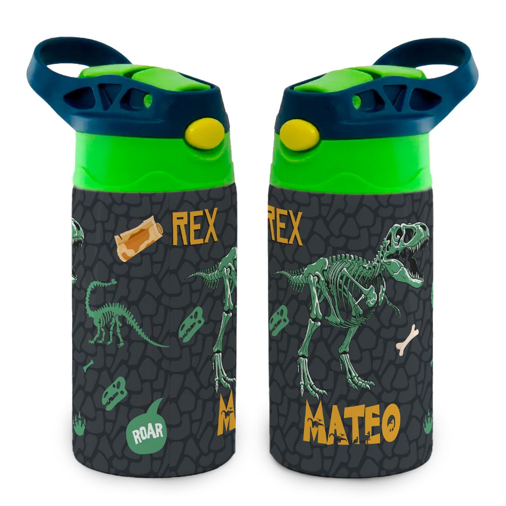 Garrafa Dinossauro Rex Térmica Infantil em Oferta na Shopee