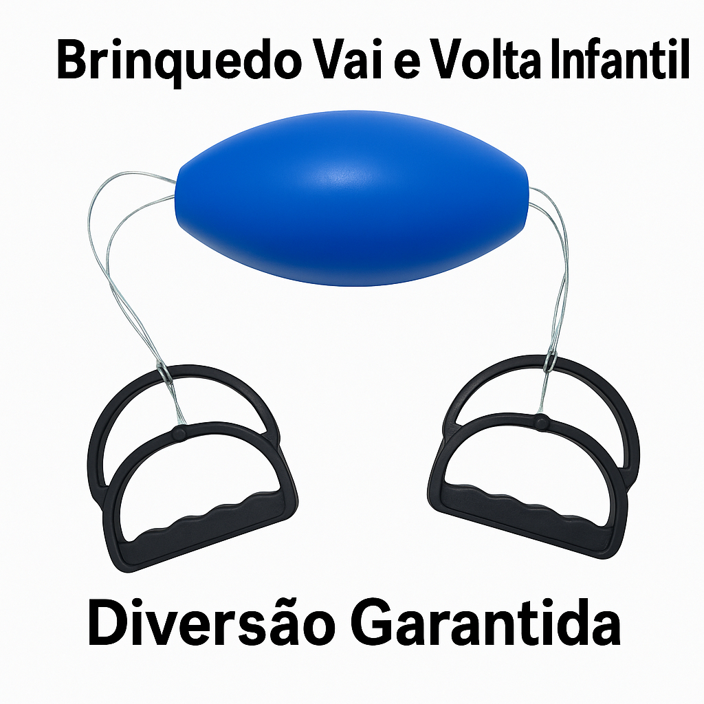 Brinquedo Vai e Volta Infantil – Jogo de Coordenação Motora e Agilidade em Oferta na Shopee