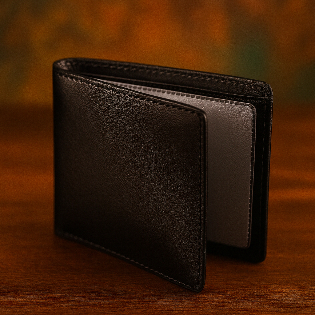 Carteira Masculina Couro 100% Legítimo Premium Completa Com 6 Divisões e 4 Porta Documentos