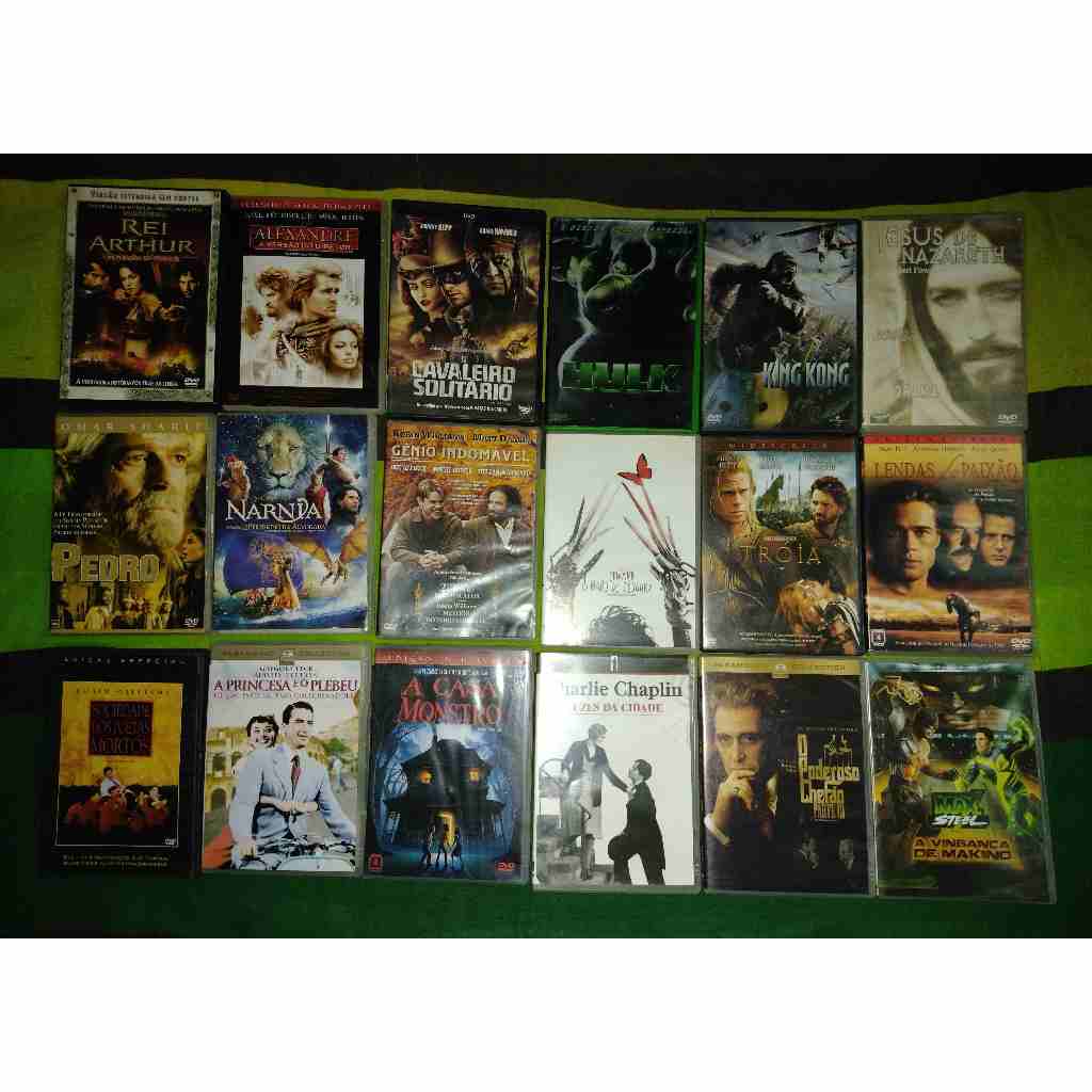 LOTE COM 37 DVDS ORIGINAIS DE FILMES - MUITO BARATO!!!