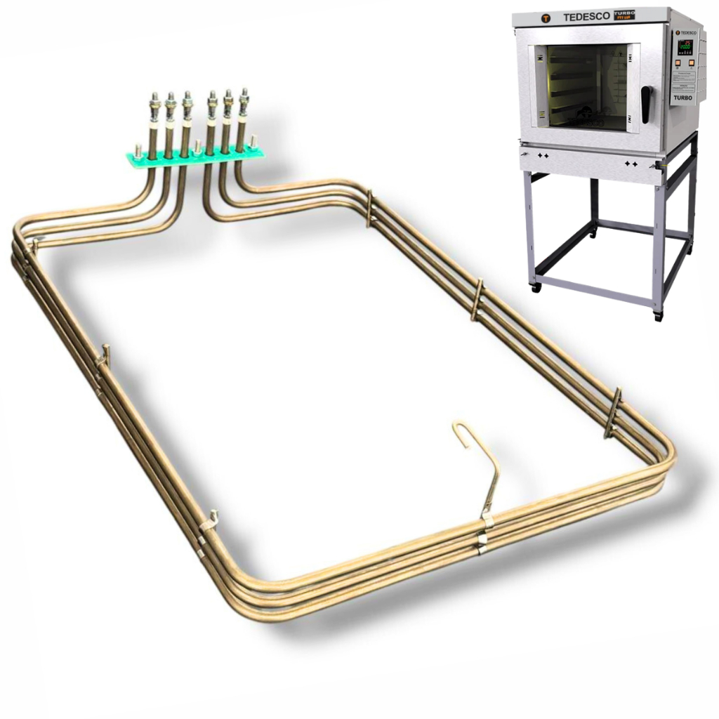 Resistência Elétrica Quadrada Para Forno Industrial Profissional Tedesco 9000 Watts