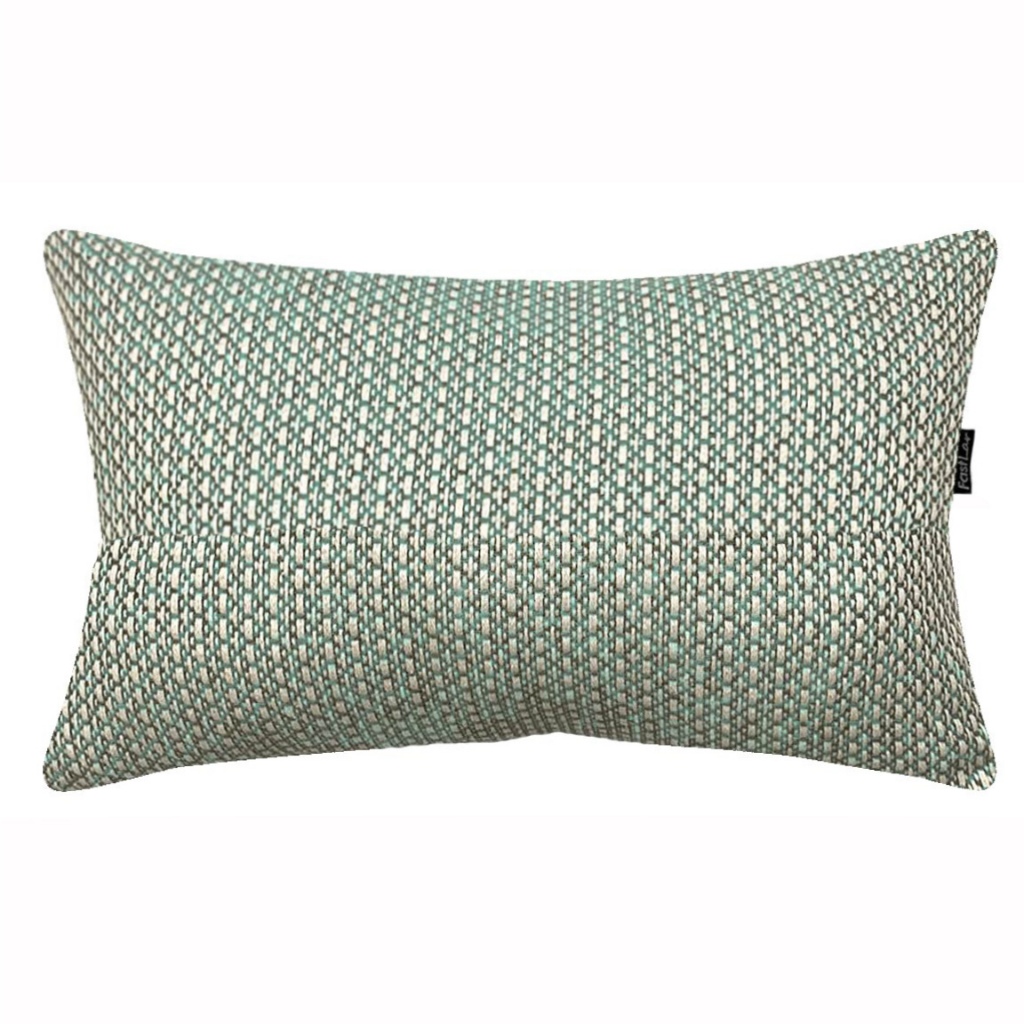 Almofada Retangular Algodão Hebrom Verde 30x50cm