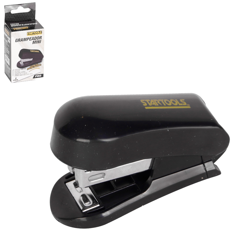 Startools Mini Grampeador + Extrator Integrado PRO preto 6,5x2,9x4,5cm 1 unidade