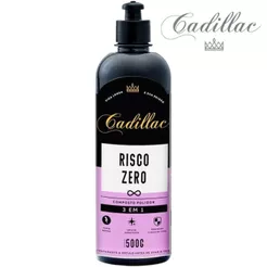 Risco Zero 3 em 1 Cadillac 500ml Composto Polidor Etapa Única Corte Refino Lustro