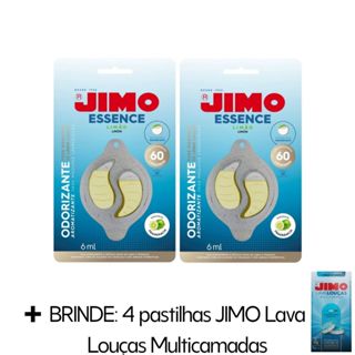 Kit 2x Jimo Essence Limão 6ml + BRINDE | Odorizante para Lava-Louças | Até 120 Lavagens | Elimina Odores em Oferta na Shopee