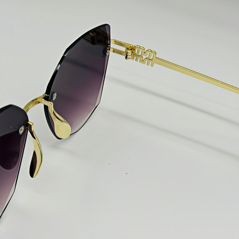 Óculos de Sol Feminino Fashion – Lentes Coloridas Degradê, Proteção UV400 +Bolsa para óculos