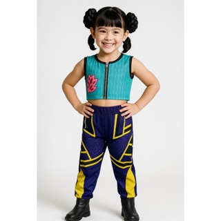 Fantasia Guerreiras Kpop Infantil Zoye Kpop Guerreira K-Pop Roupa Rumi Zoey Mira em Oferta na Shopee