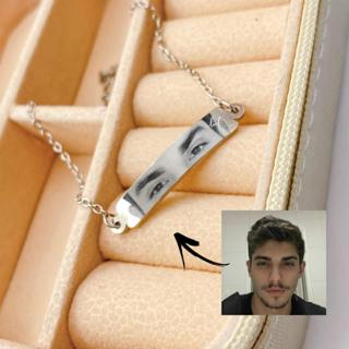 Pulseira Adulto Prata Plaquinha Personalizada Gravação Nome Frase Música Foto Casal Amigas Presente em Oferta na Shopee